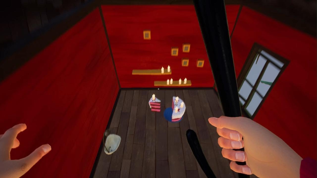 TUTORIAL ON BEATING THE FINlre in hello neighbor