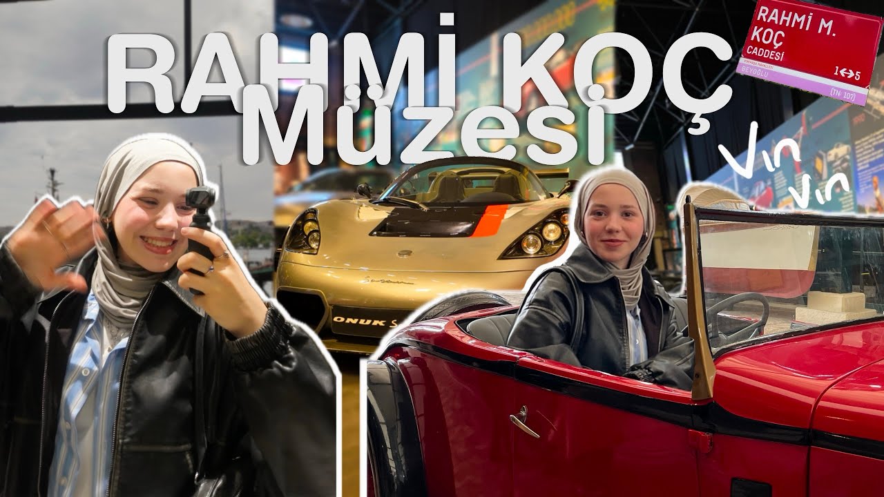 Rahmi Koç Müzesi Vlog✨📍