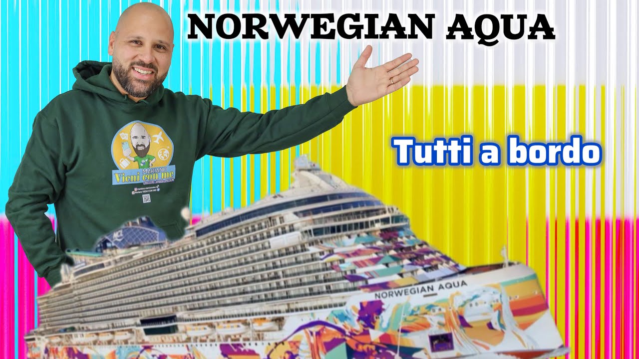NORWEGIAN AQUA tutti a bordo (4K - Ship Tour 2026)