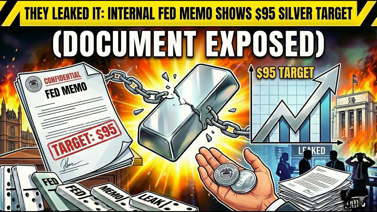 THEY LEAKED IT: Internal Fed Memo Shows $95 Silver Target. (Document Exposed)