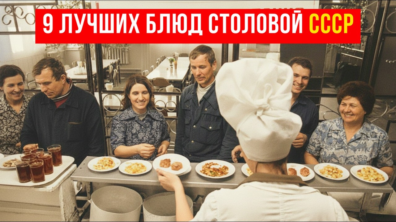 9 блюд советской столовой, за которыми стояли в очереди