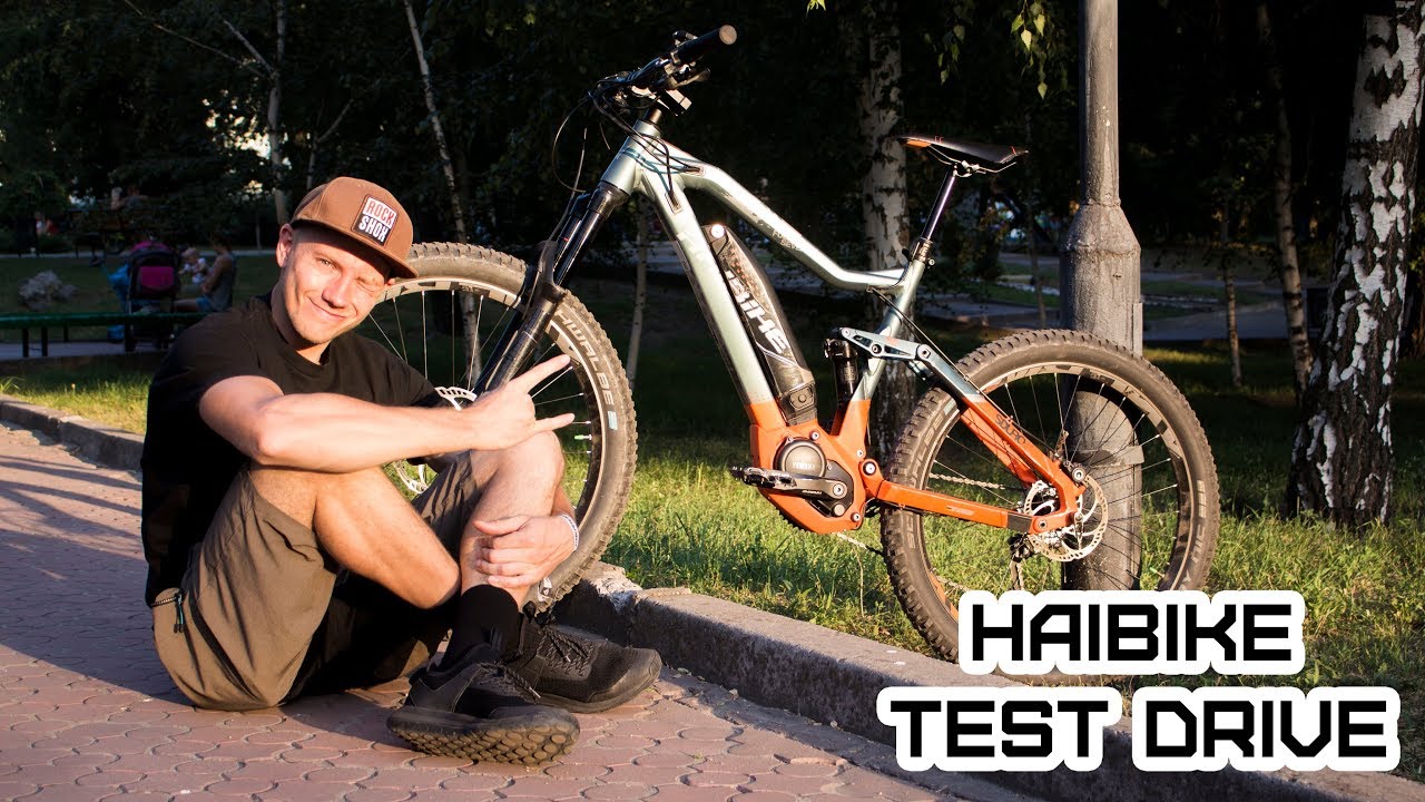 HAIBIKE SDURO FullSeven LT 8.0 ELECTRIC BIKE (TEST DRIVE)