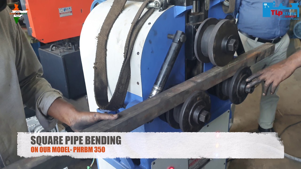 Angle Bending/Round & Square Pipe Bending/Flat Bending on a Section Bending Machine