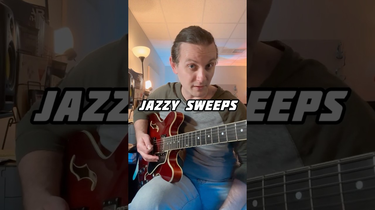 Jazzy Arpeggios That Shred &ndash; Sweep Picking Fusion!