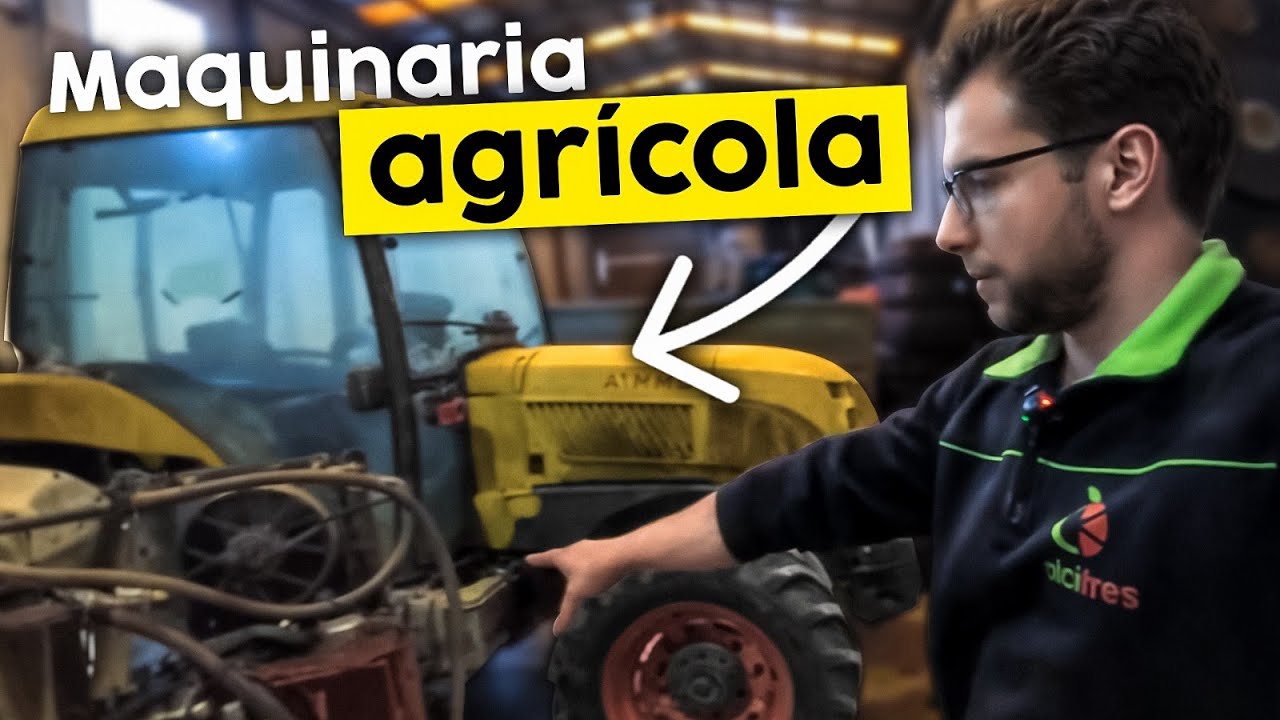 ASÍ es Nuestra MAQUINARIA AGRÍCOLA | Te Enseño los Trituradores, Atomizador, Plantadora GPS...