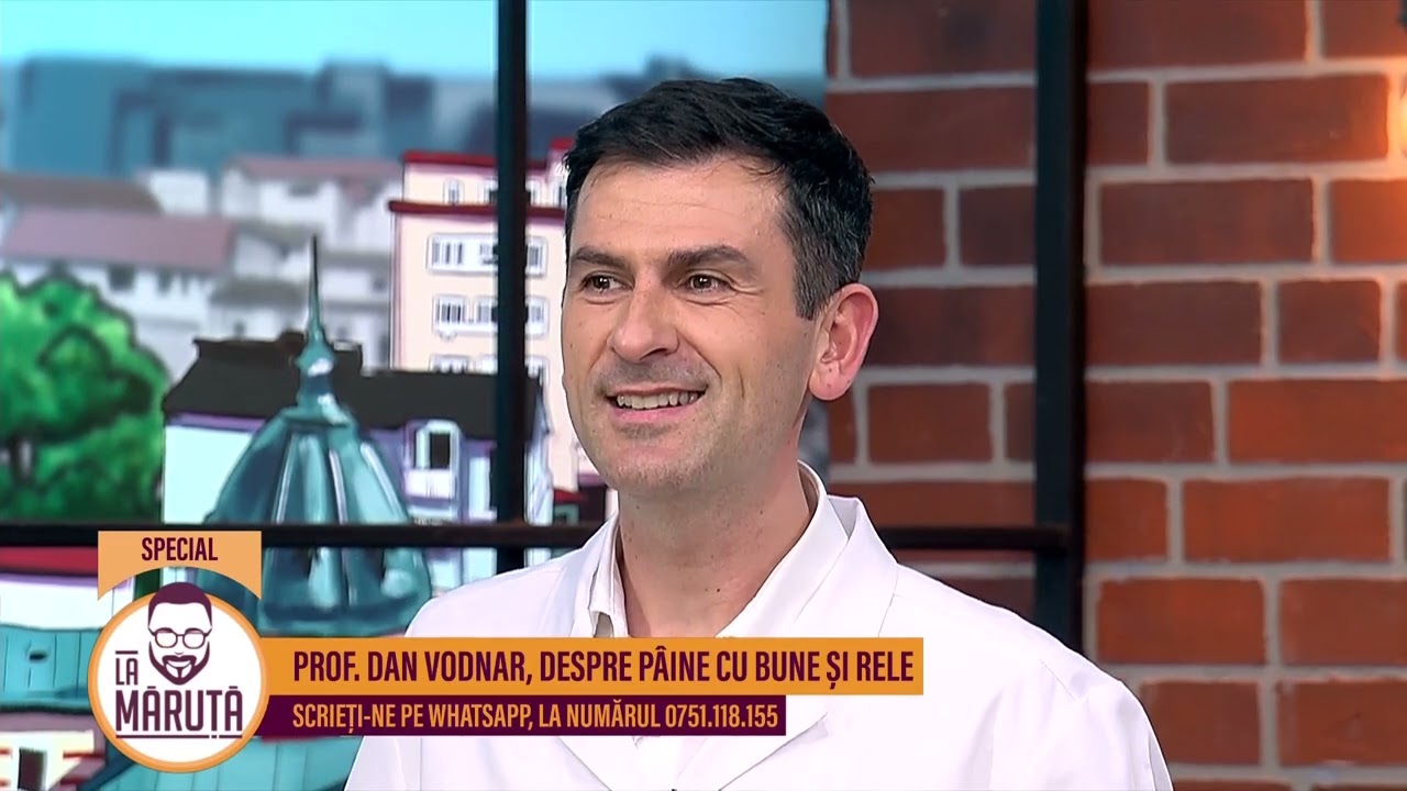 Prof. Dan Vodnar, despre pâine cu bune și rele