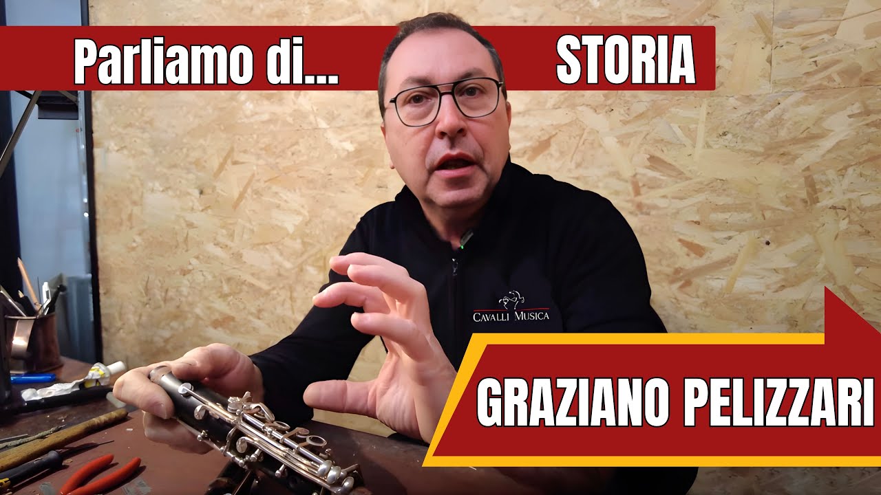 Graziano Pelizzari riparatore di fiati e percussioni classiche