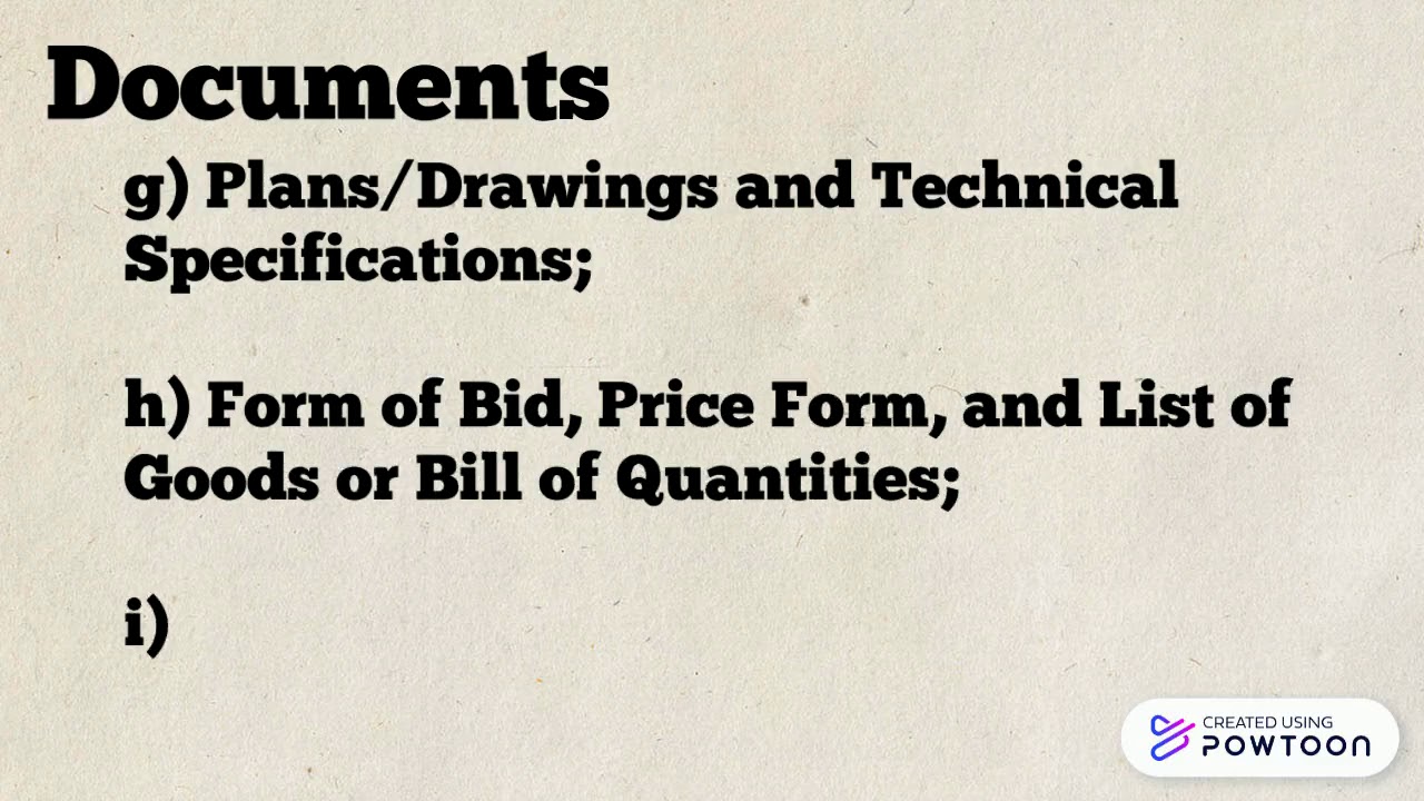 8 Steps in Bidding Process
