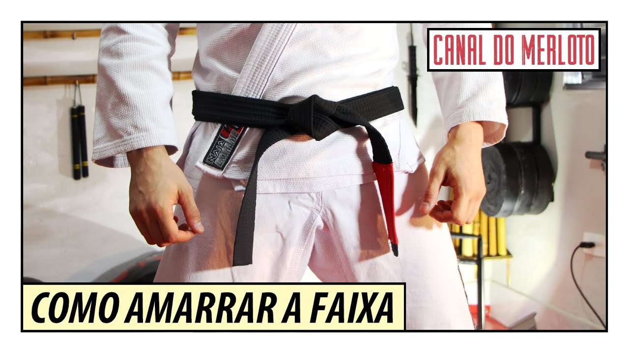 COMO AMARRAR FAIXA DE JIU JITSU: 3 TÉCNICAS DIFERENTES