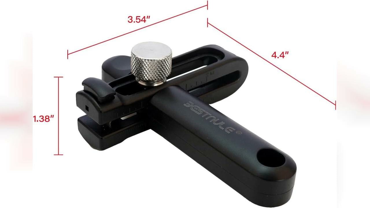 Overview: BESTNULE Leather Tools, Leather Strip and Strap Cutter, Leather Cutting Tool, Leather ...