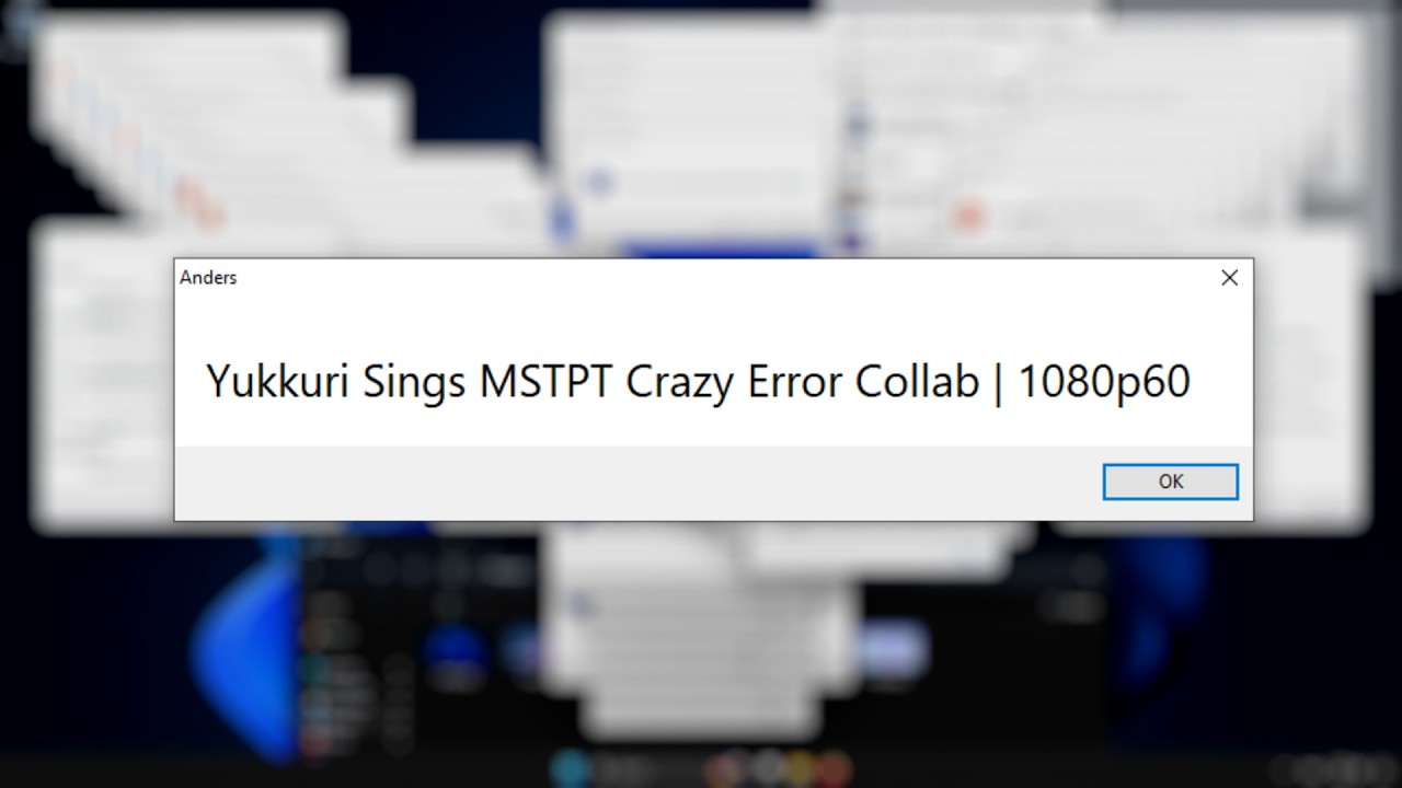 Yukkuri Sings MSTPT Crazy Error Collab | 1080p60