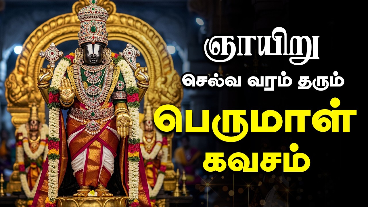 🔴LIVE SONGS | சனிக்கிழமை அன்று செல்வ வளம் பெருமாள் கவசம் | புரட்டாசி சனிக்கிழமை சிறப்பு
