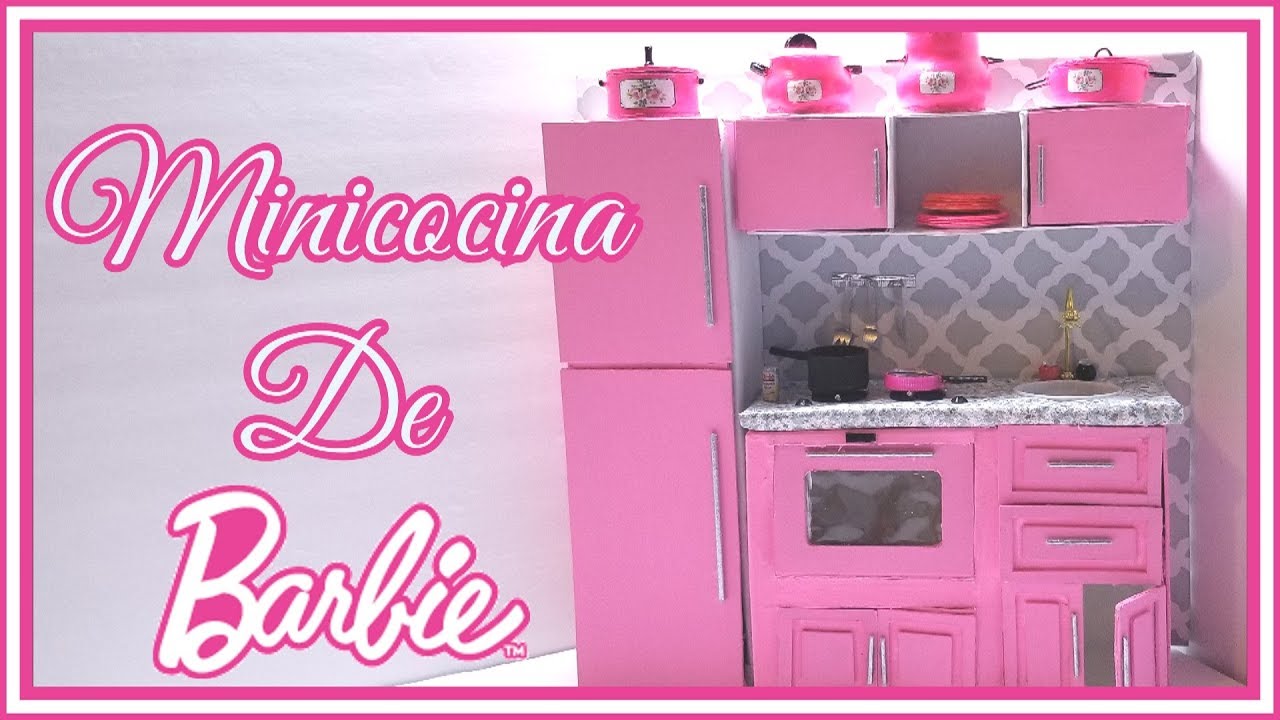 mini cocina para muñecas. cocina para la casa de muñecas