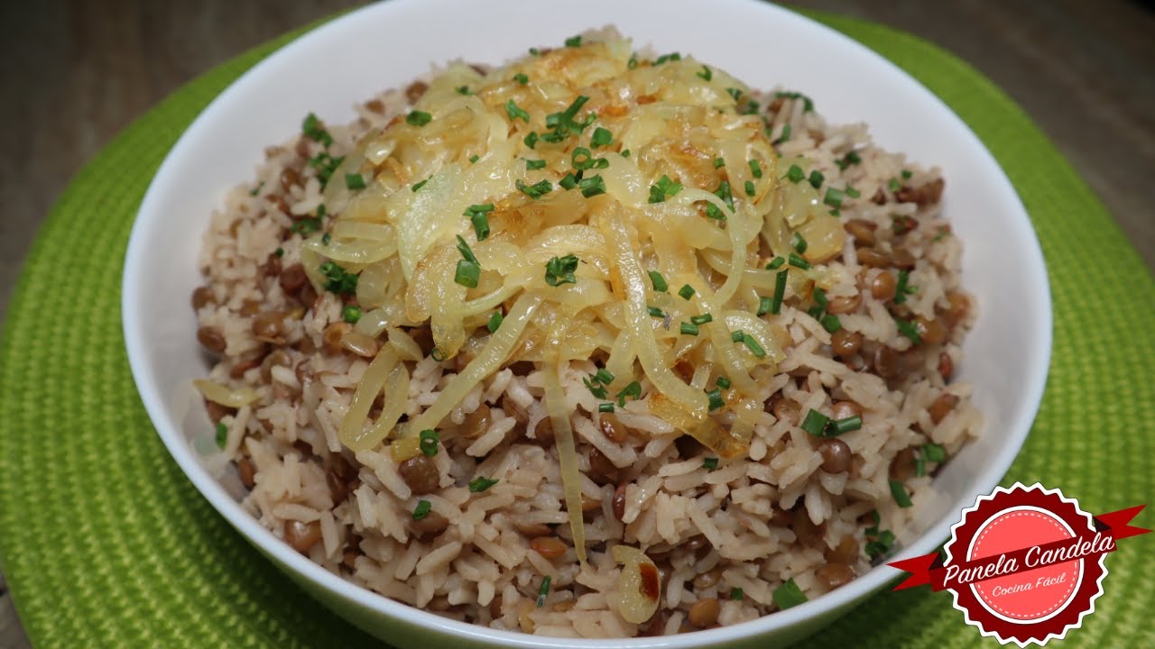Arroz con Lentejas tipo Árabe | LA MEJOR RECETA: sueltecito, al dente, fácil y DELICIOSO!!!💯✅🔝