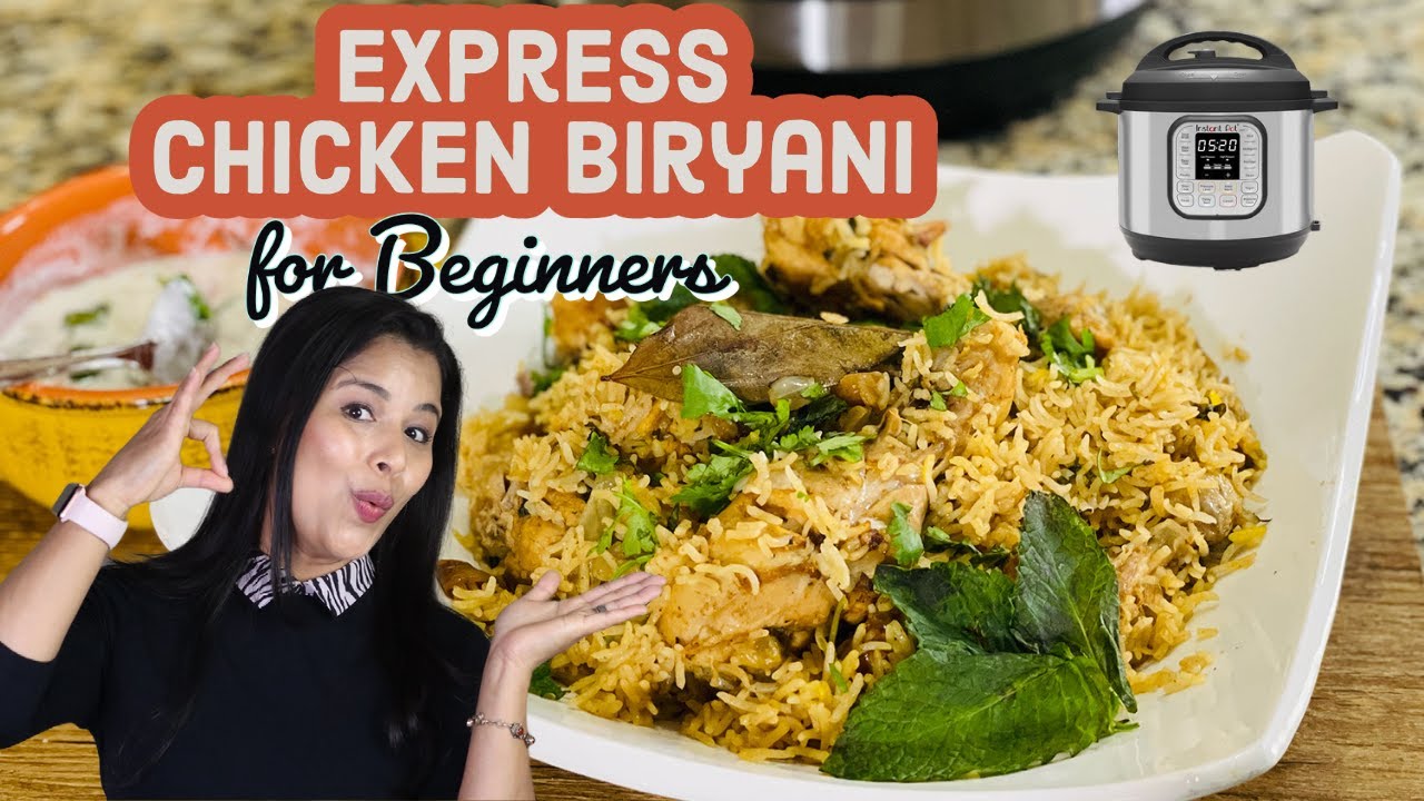 Куриный бириани в скороварке Instant Pot Express для начинающих. Самый простой рецепт бириани на ...