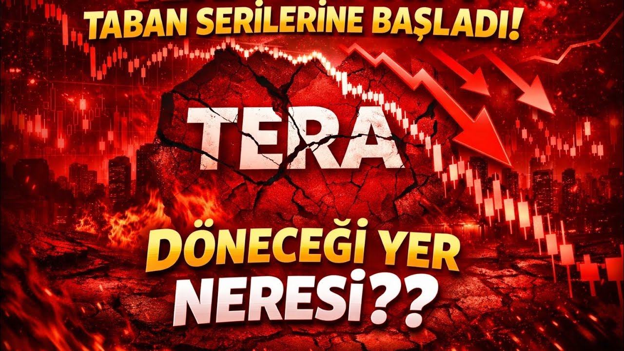 TERA YATIRIM NEDEN DUSUYOR ? BUGUN ALAN KURUM KİM ?? HİSSE NEREDEN D&Ouml;NECEK ?? #BORSA #TERA #bist100 