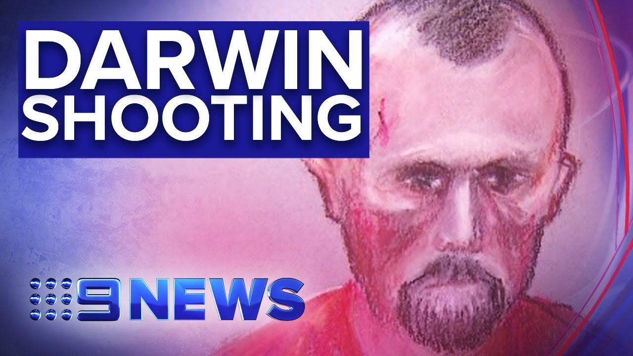 Accused Darwin shooter pleads not guilty to 13 charges | Nine News Australia