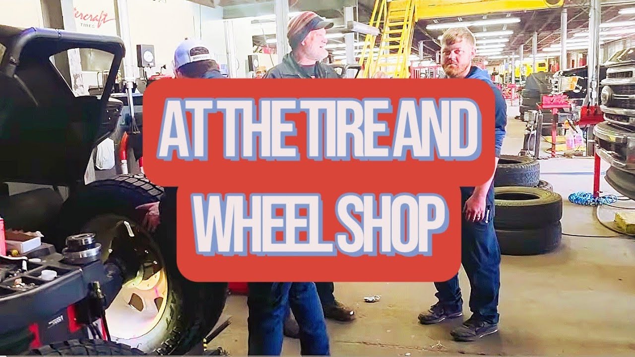 At the Tire and Wheel Shop💪. If there is something that you want to see leave it in the comments. 