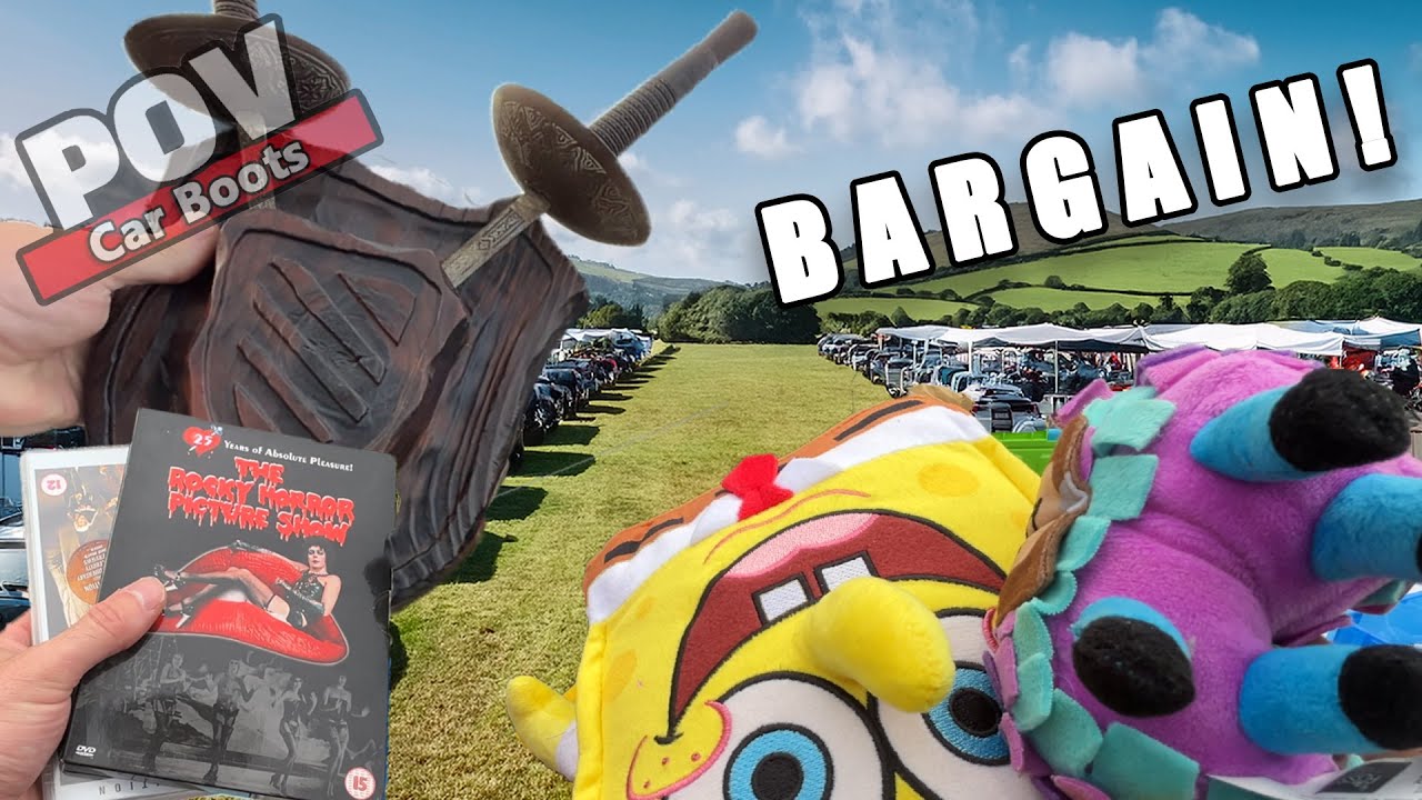 What Did I Find At This Crazy Car Boot Sale? POV Car Boots