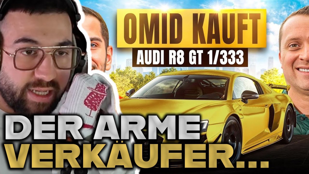 HEFTIGSTES OMID KAUFT ENDE EVER?! 😳👀MertAbi reagiert auf Omid kauft R8 GT 1/333 🔥