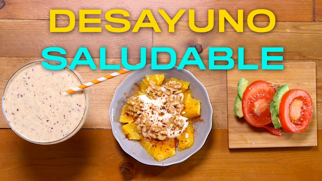 3 Desayunos saludables + TRUCO CON AGUACATE