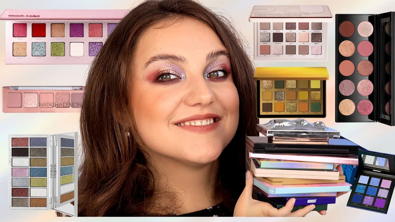 RANKING PALETTES I RECENTLY TRIED WITH LOOKS AND SWATCHES | NATASHA DENONA, PAT MCGRATH AND MORE