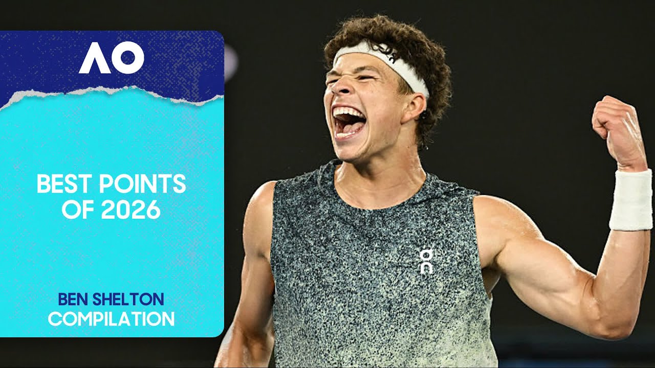 Ben Shelton | Best Points | Australian Open 2026