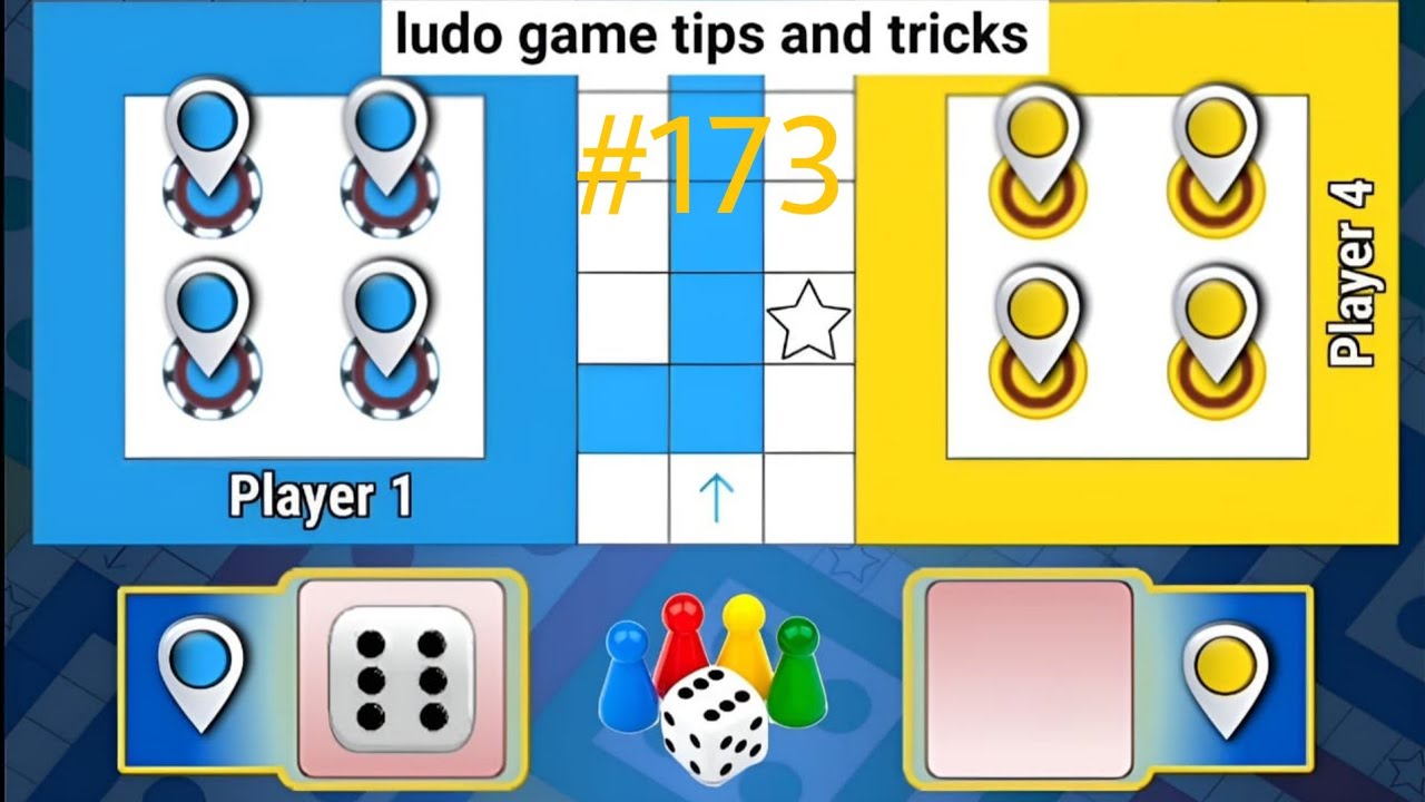 Ludo King Play Ludo Online & Offline with Friends | How to Win Ludo King | Ludo king  #173 #gameplay