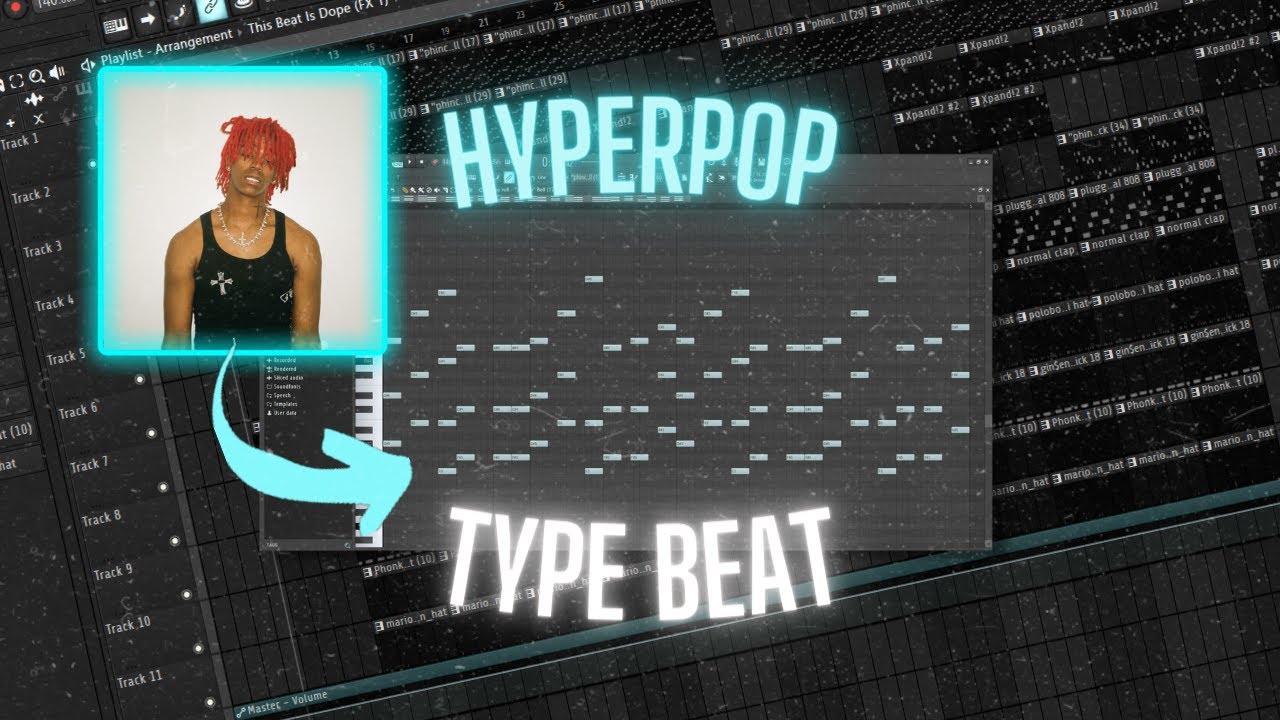 How to Make HYPERPOP Type Beats For DC THE DON Tutorial (Beat Breakdown)