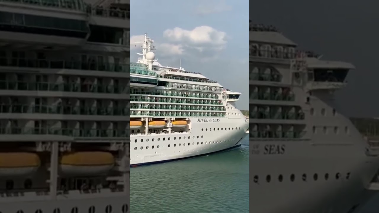 Cruiseship Horn Battle! 💥 #hornbattle #shorts #youtubeshorts