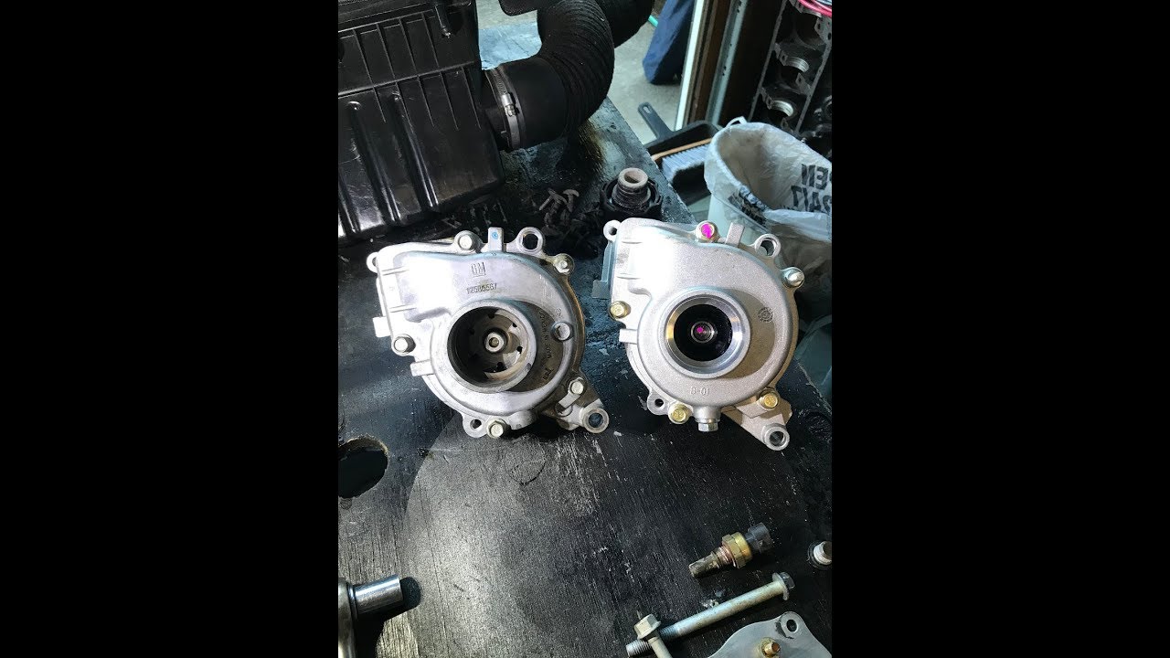 2007 2.4L Chevy HHR water pump replacement