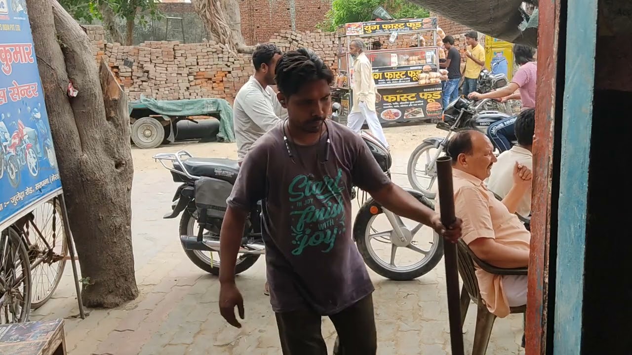 एक्सीडेंट बाइक का हैंडल मुड़ जाने पर सीधा कैसे करे 🏍️ # बाइक गिर जाने पर मुड़ हैंडल ठीक कैसे करे # ❤️