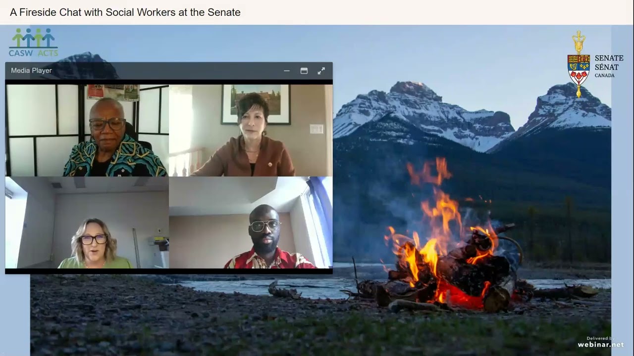 Fireside Chat with Social Workers at the Senate