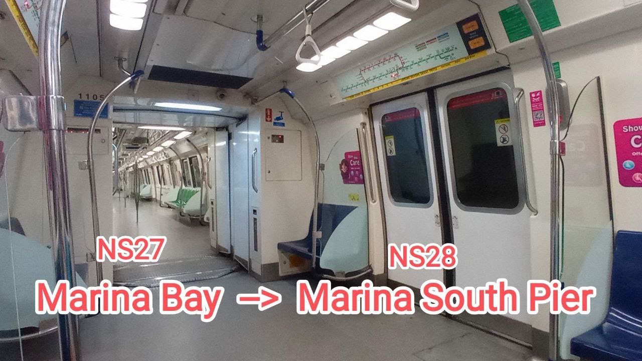 [SMRT][Retired] Kawasaki Heavy Industries C151 [105/106] - Marina Bay to Marina South Pier