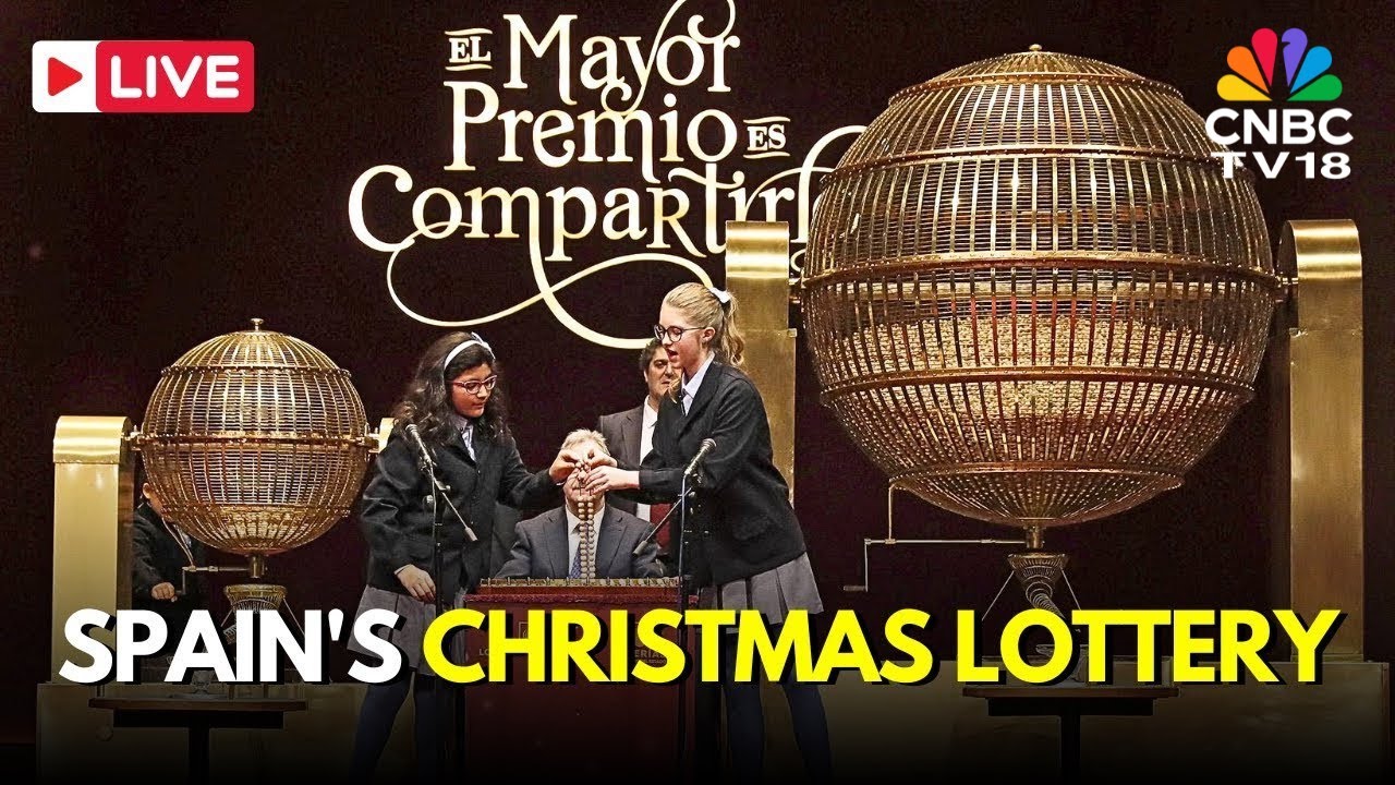 Spain's Christmas Lottery LIVE: Traditional Christmas Lottery El Gordo in Royal Opera House | N18G