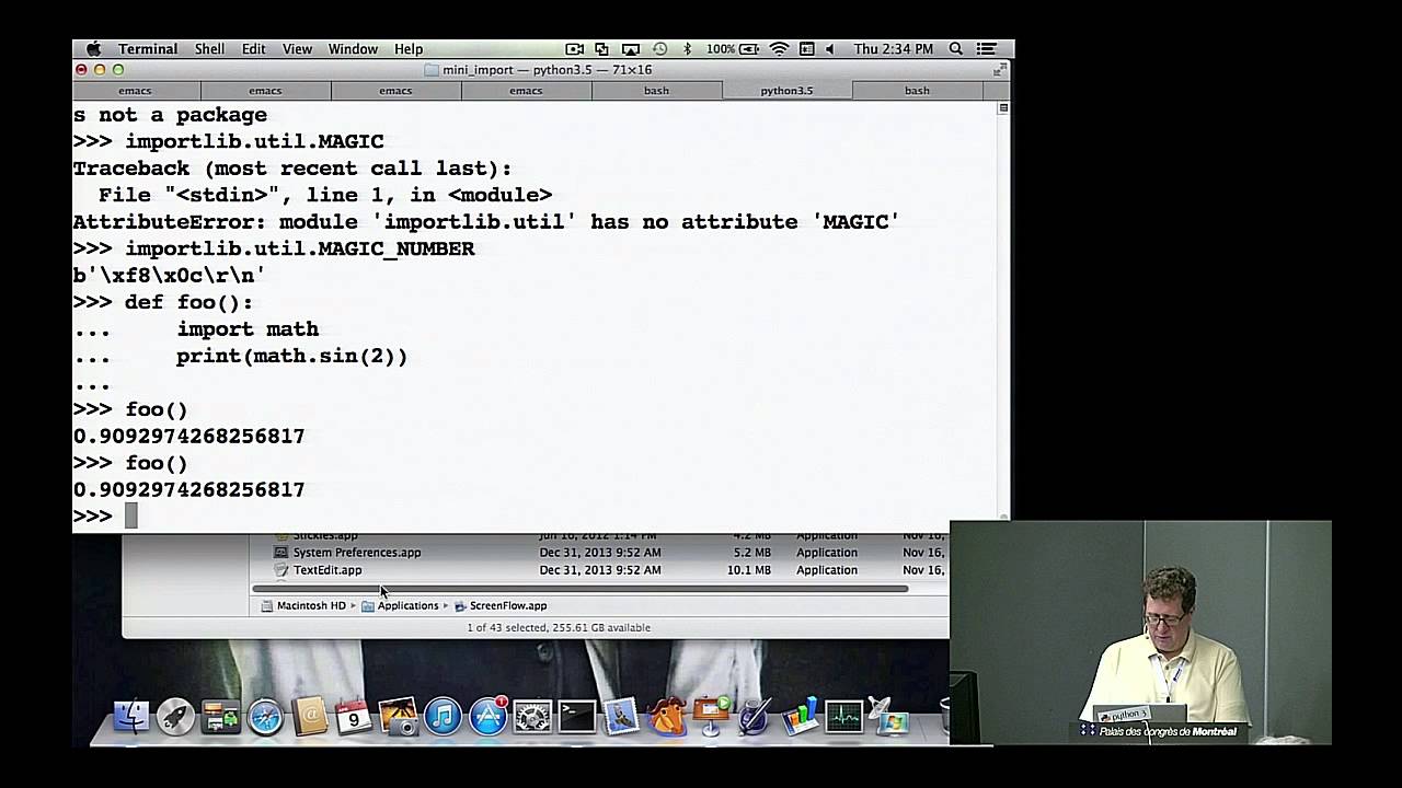 David Beazley - Modules and Packages: Live and Let Die! - PyCon 2015