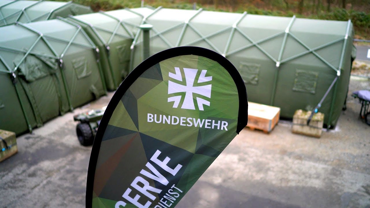 BG Kliniken und Bundeswehr-Sanitätsdienst bei der gemeinsamen „Role 2 F”-Übung