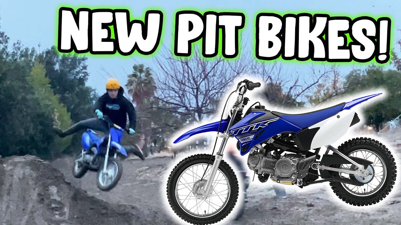 WE GOT NEW TTR 110 PIT BIKES!!