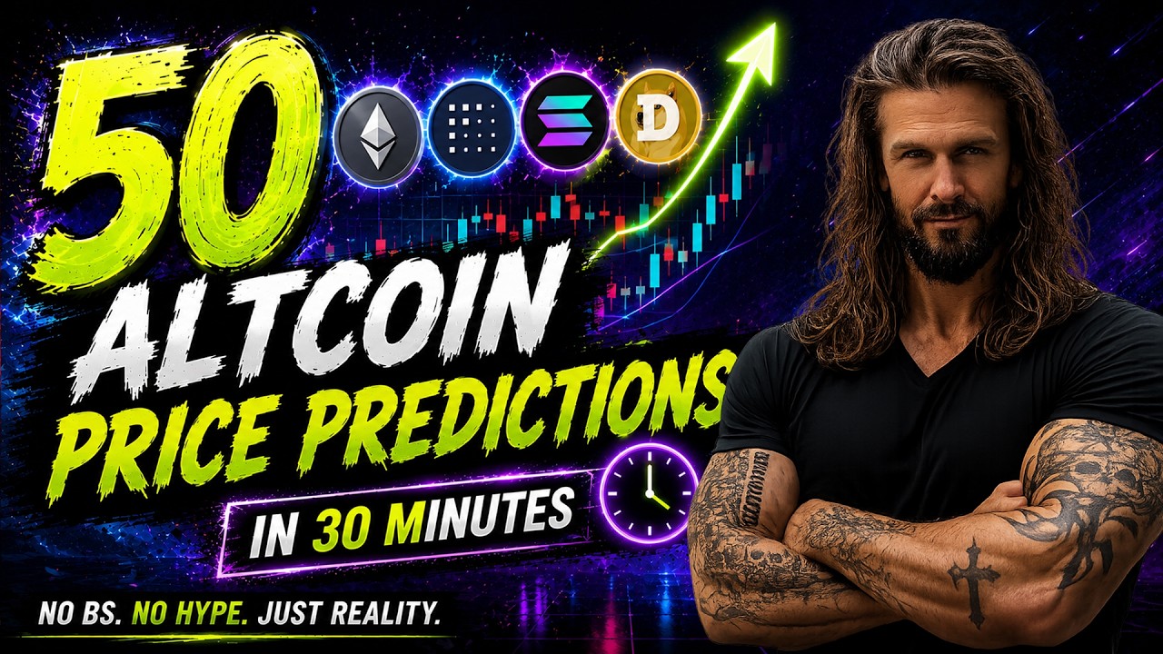 50 Altcoin Price Predictions!
