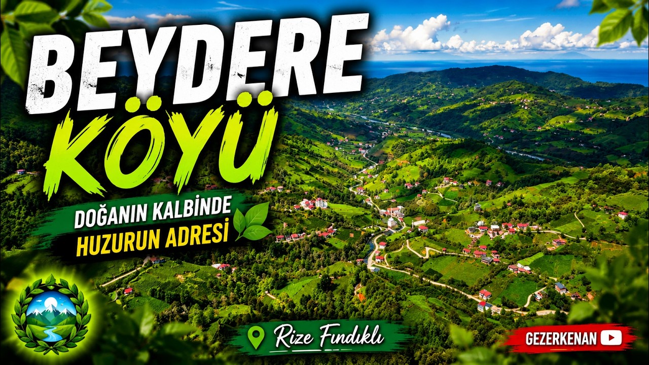 Beydere Köyü Rize Fındıklı