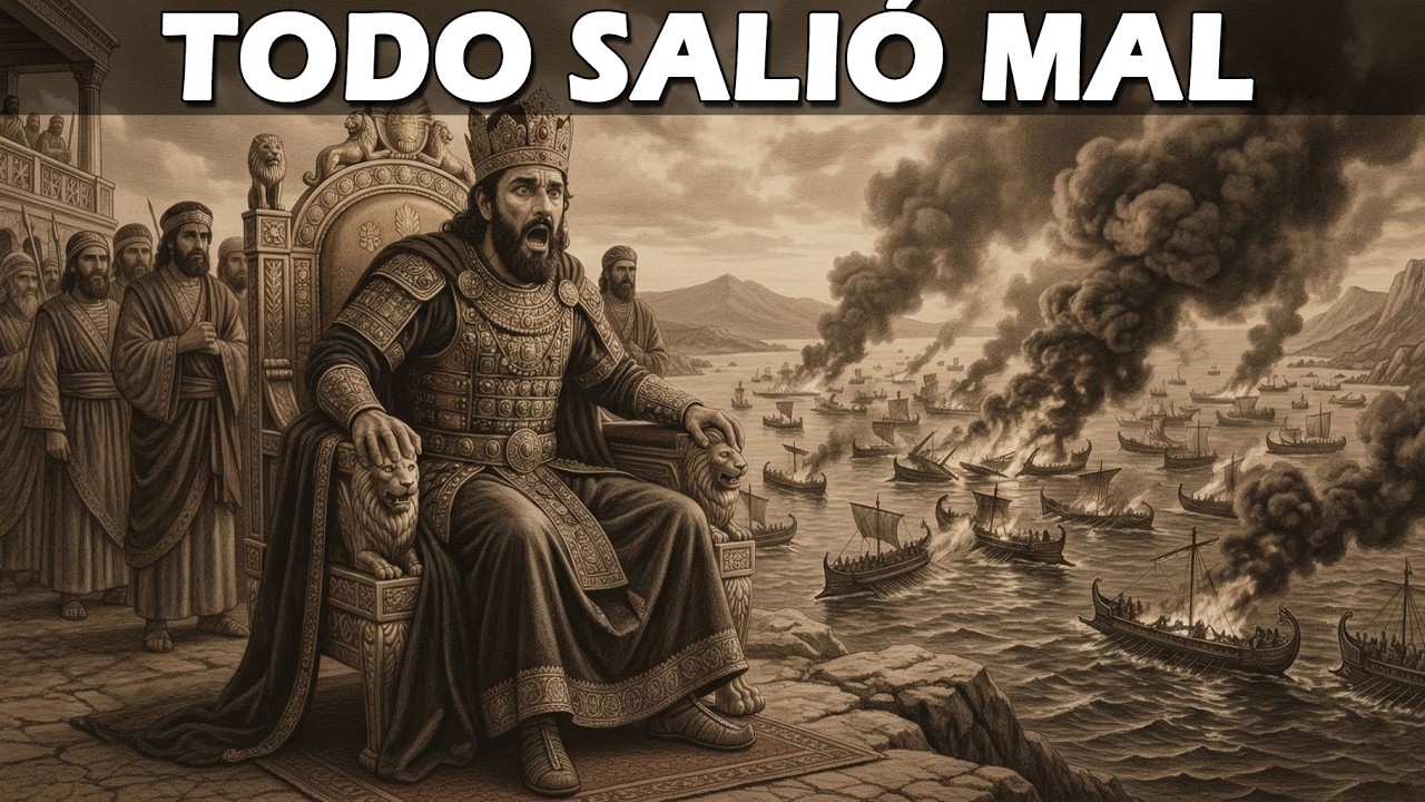 El Rey Persa Observaba Confiado… Hasta que TODO SALIÓ MAL