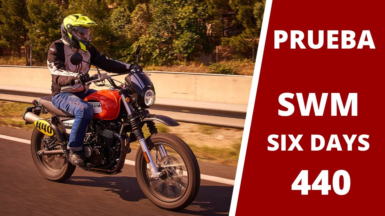 Prueba SWM Six Days 440 - Motos trail de estilo retro