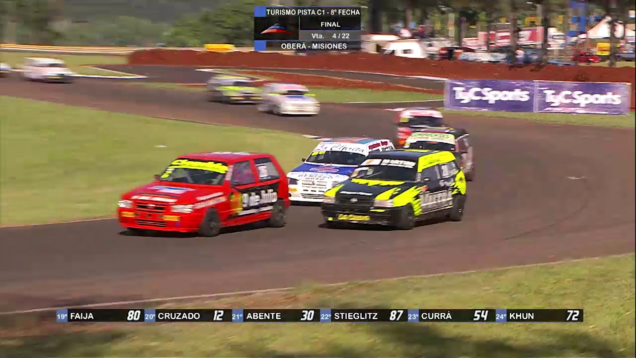 Turismo Pista - Fecha 08 - Final Clase 1 - Oberá  [CARRERA COMPLETA]