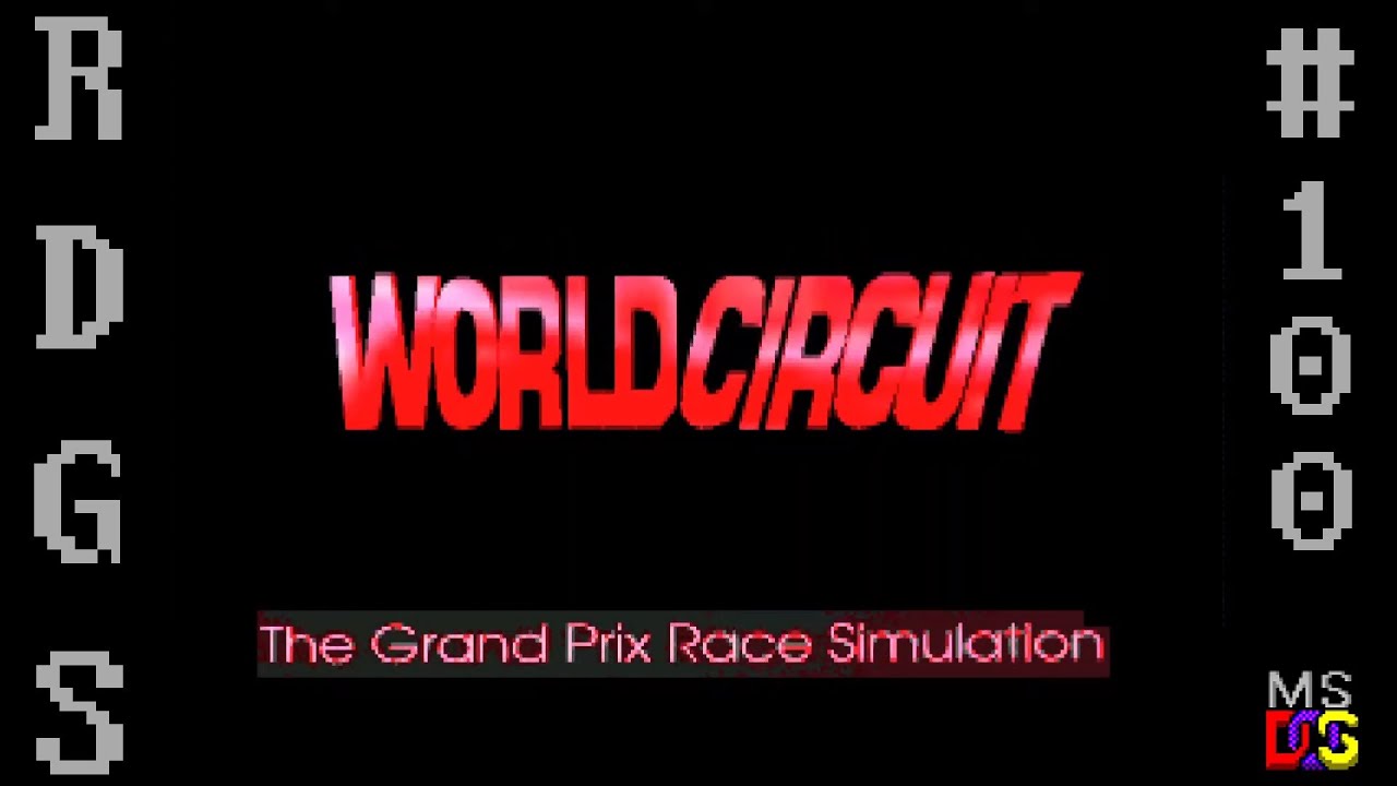 Random DOS Game Show #100: Formula 1 Grand Prix/World Circuit (1992)