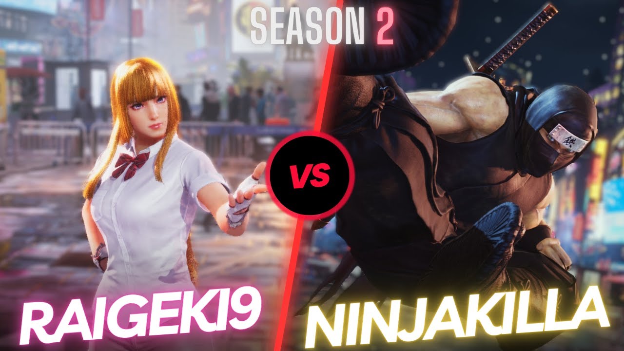 Tekken 8 | NinjaKilla (Law) VS Raigeki9 (Lili) Ranked Match