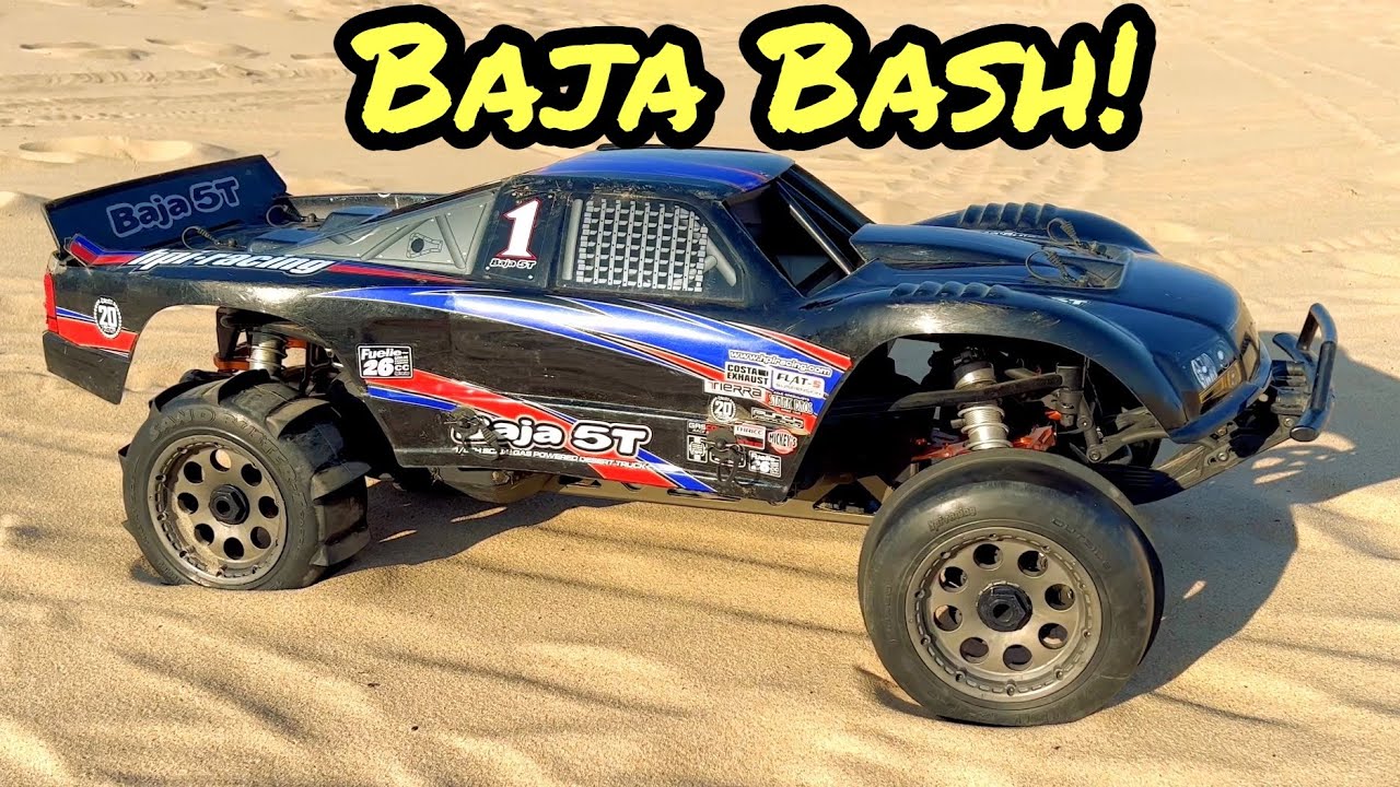 Hpi Baja 5t ~ Песчаные дюны Серебряного озера!!