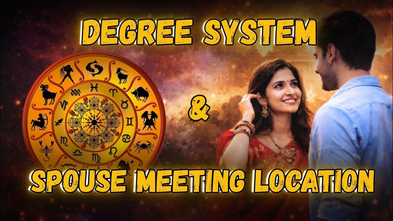Spouse Meeting Location & Degree System Of Astrology by Dr Piyush Dubey Sir 
