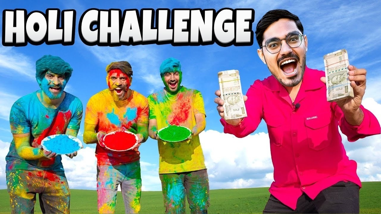 ₹100000 Holi Challenge   दिमाग लगाओ और जीतो एक लाख   Holi Special