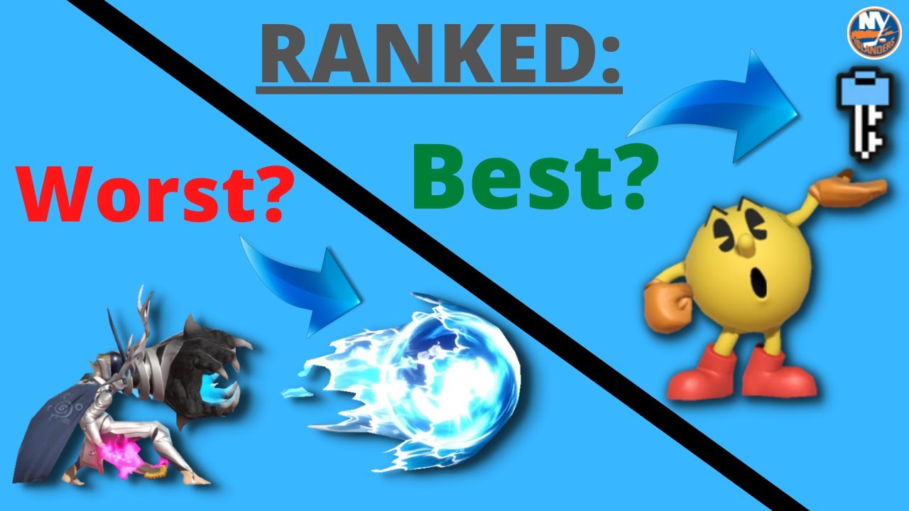 The BEST and WORST Projectiles in Smash Ultimate
