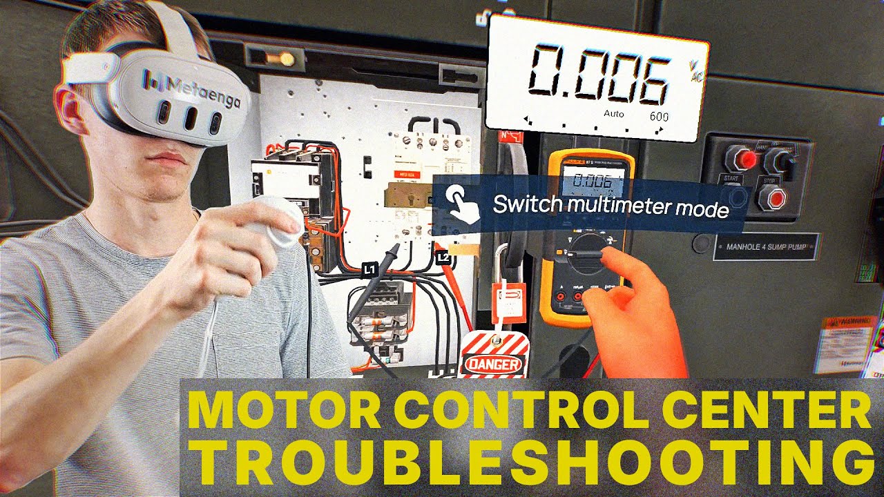 Motor Control Center Troubleshooting VR Training | Full Walkthrough